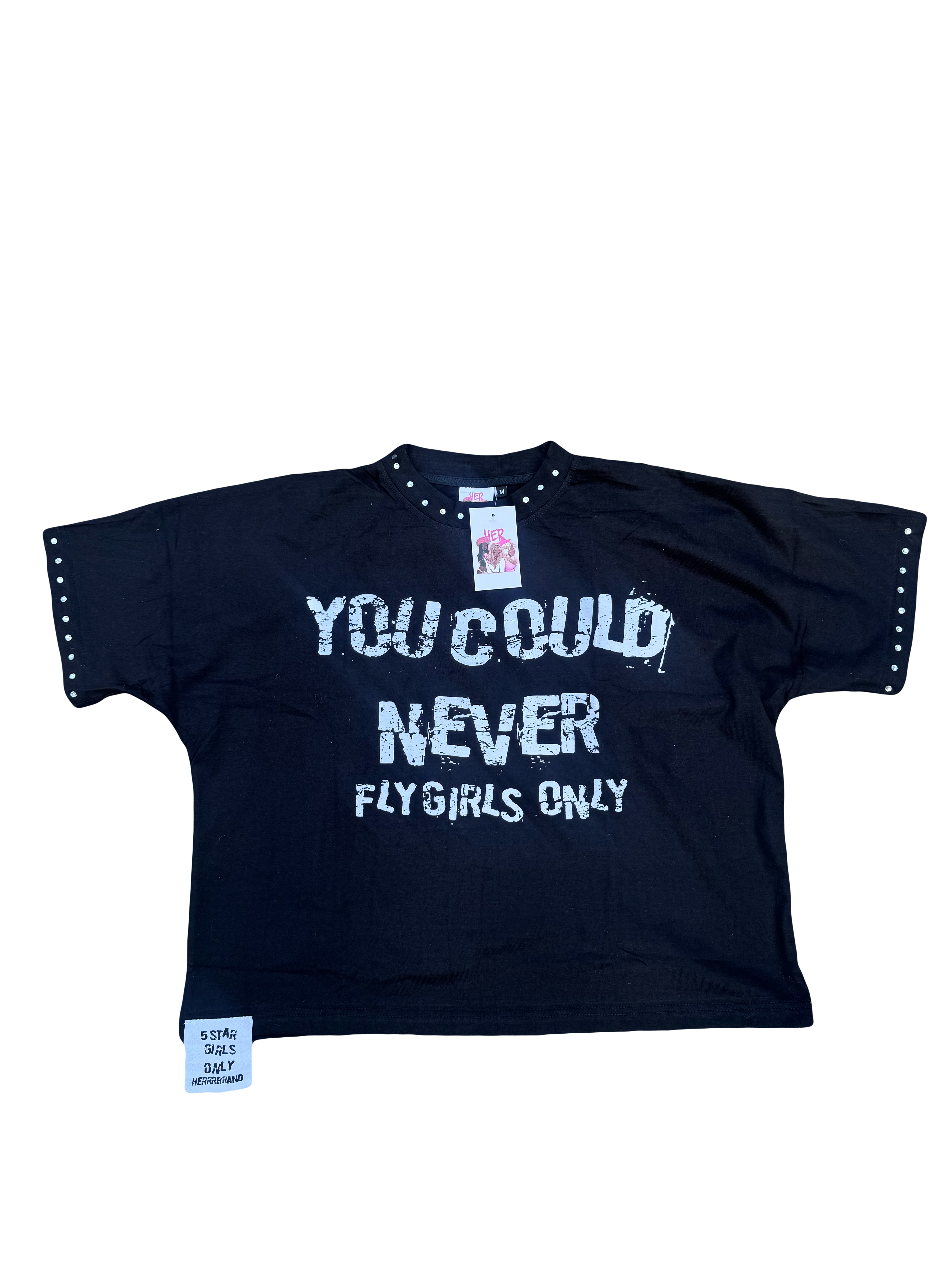 You Could Never Tee-Black
